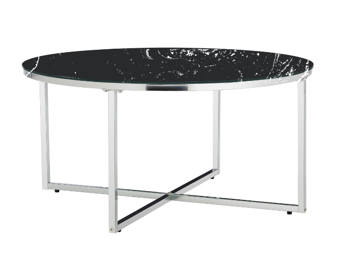 Table basse LORIE (chrome)