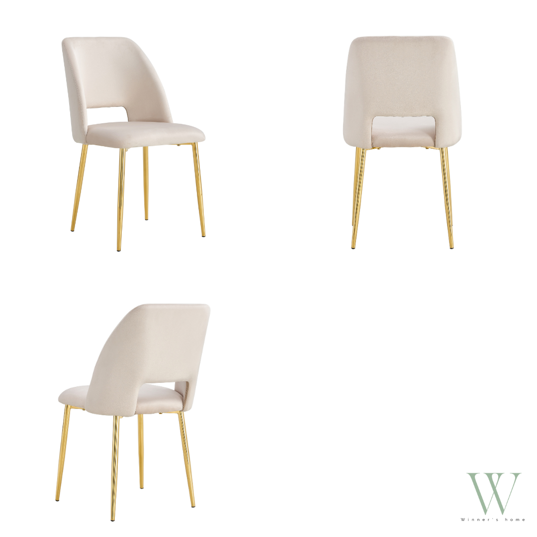 Chaise AVA (gold)