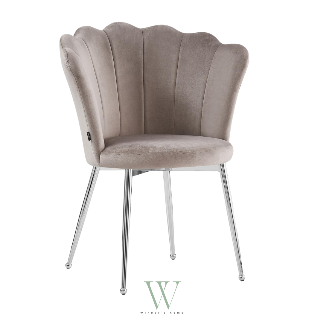 Chaise NYMPHEA (chrome)