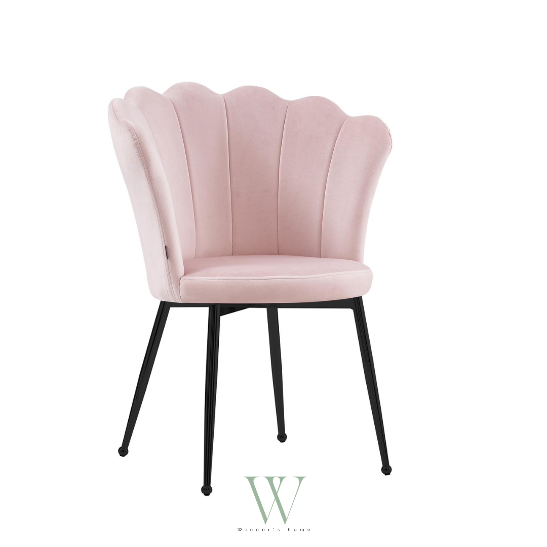 Chaise NYMPHEA (métal noir)