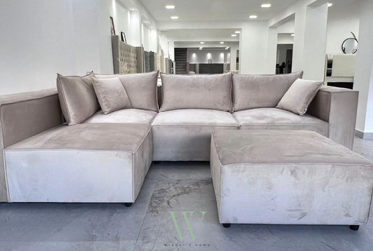 Canapé ÉLÉGANCE (velours)