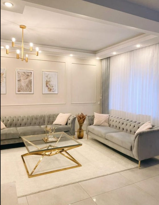 Table basse PYRA (gold)