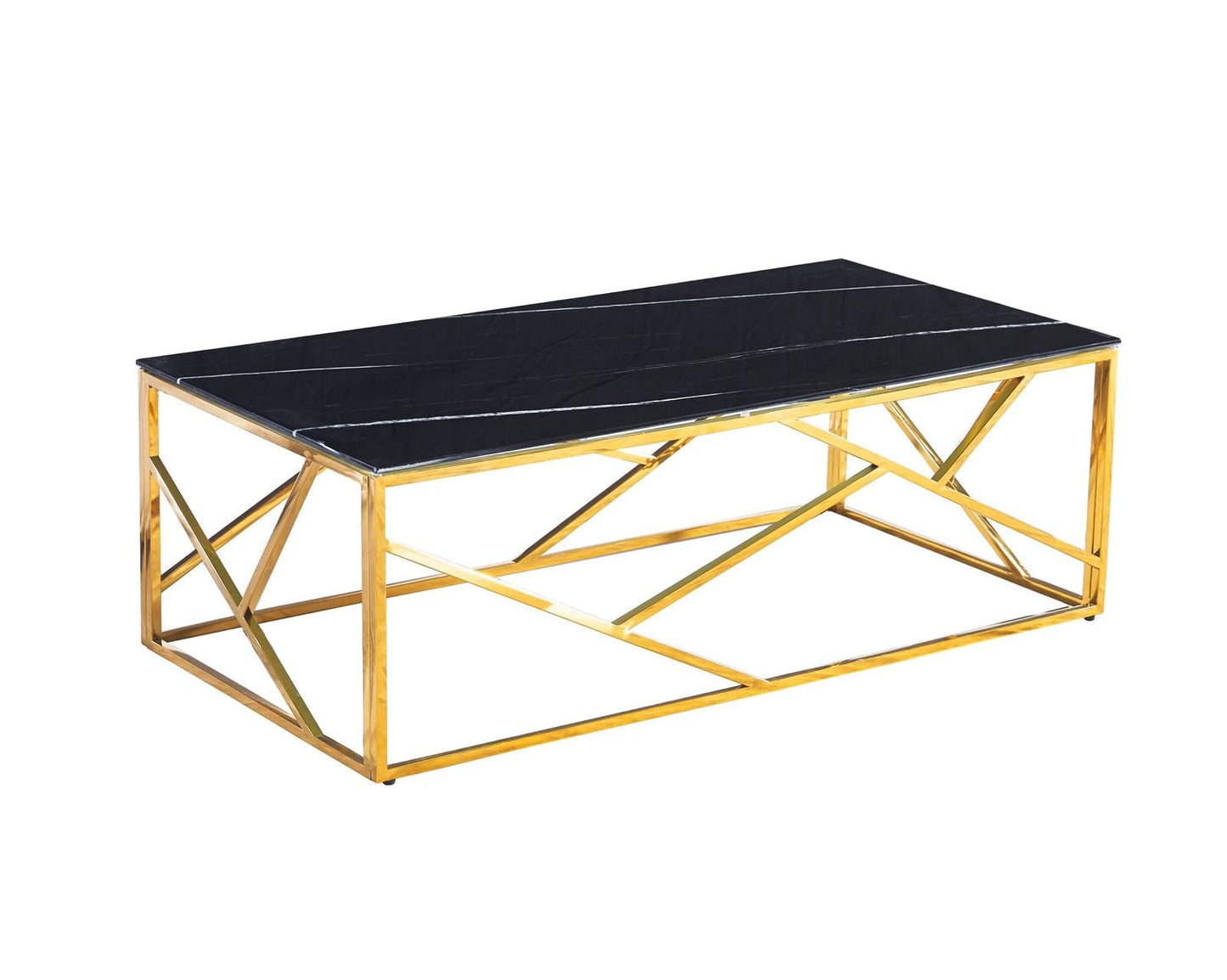 Table basse GEOMAG (gold)