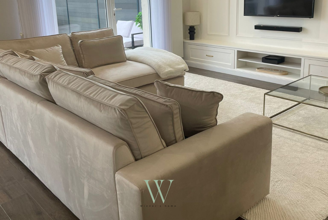 Canapé LEXUS (velours beige)