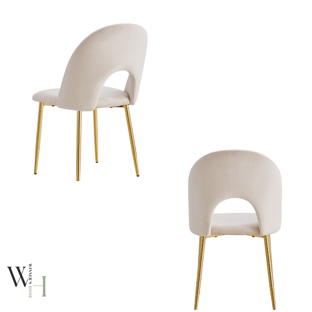 Chaise TEDDY (Gold)