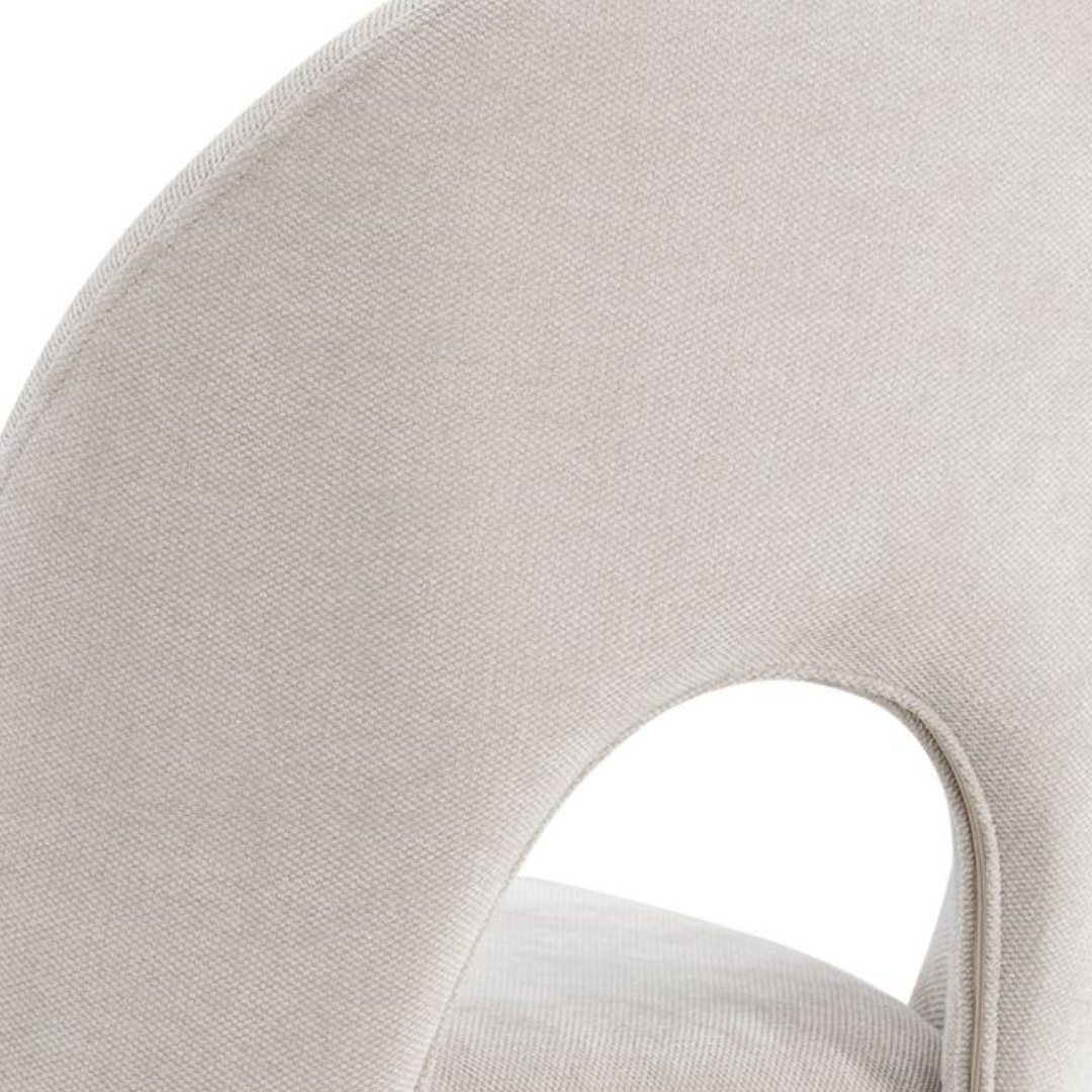 Chaise TEDDY (tissu chenille)