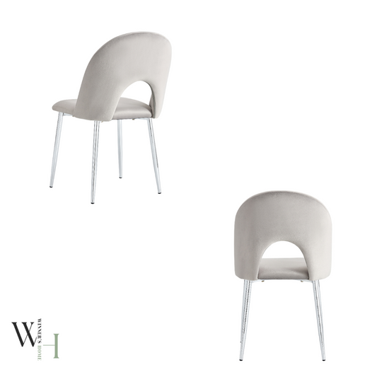 Chaise TEDDY (chrome)