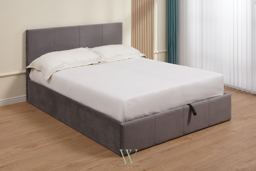 Lit coffre BASTIEN (velours)