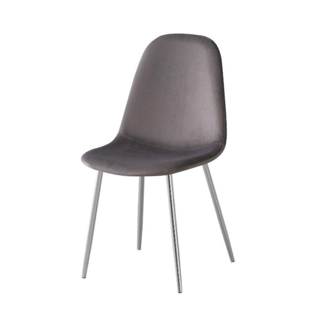 Chaise SCANDINAVE (chrome)