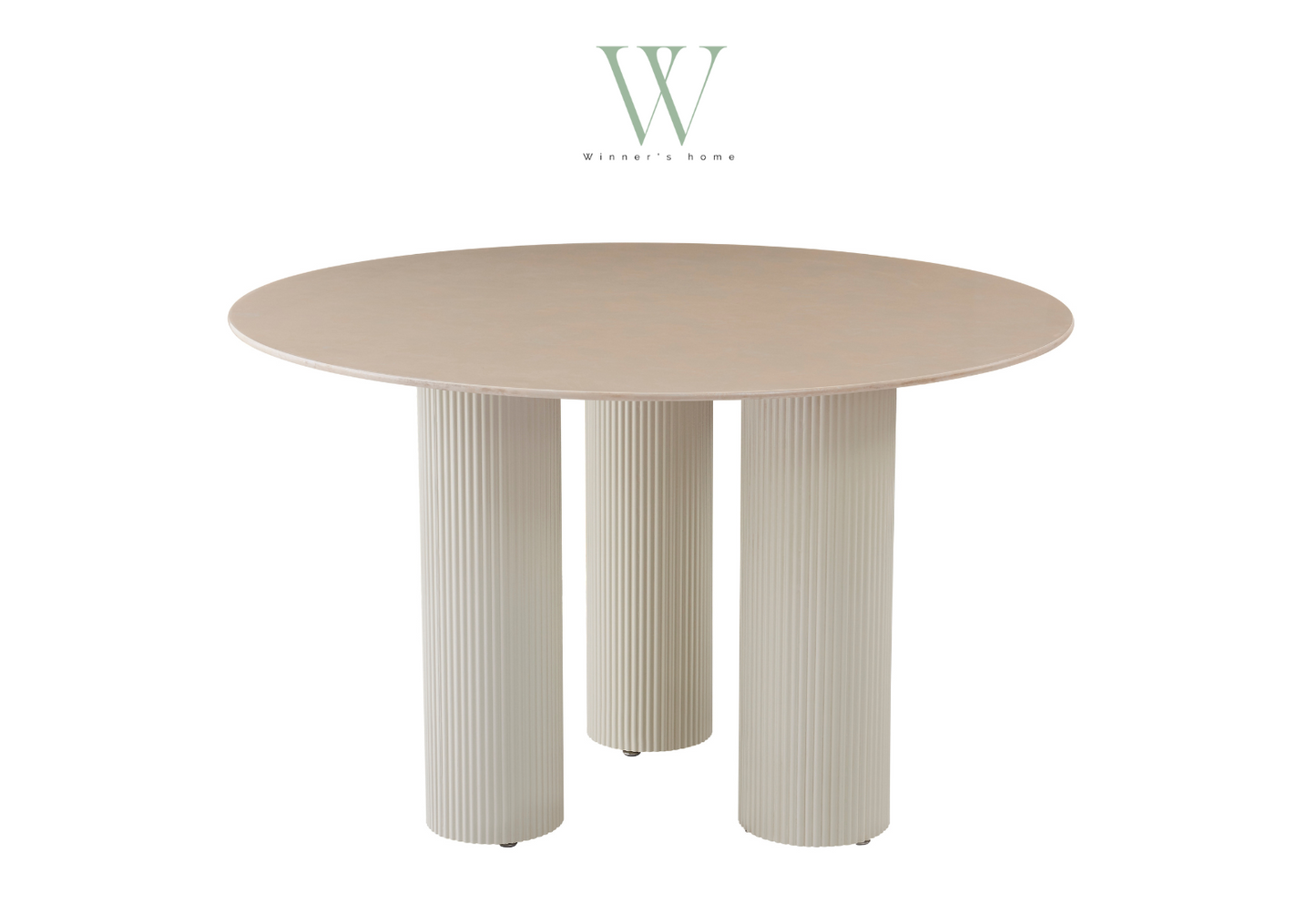 Table à manger ANAIS (pieds beige)