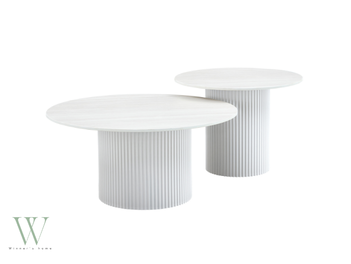 Table basse MINA (blanc)