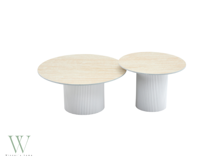 Table basse MINA (blanc)