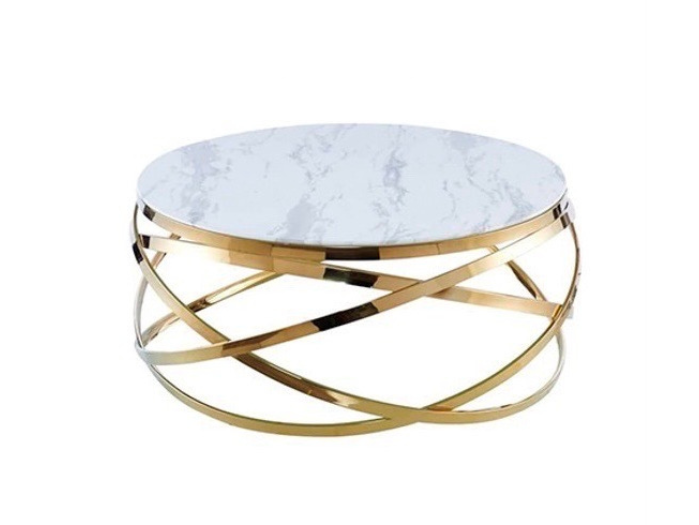 Table basse EVOL (gold)