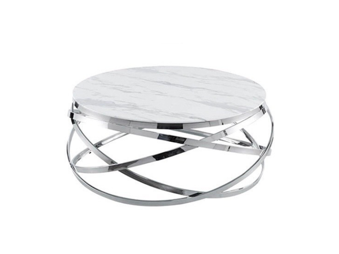 Table basse EVOL (chrome)