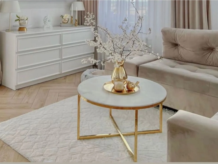 Table basse LORIE (gold)