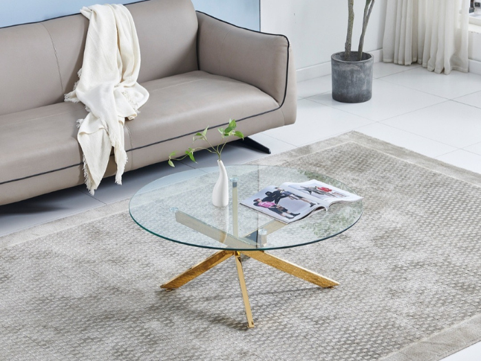 Table basse JESSICA (gold)