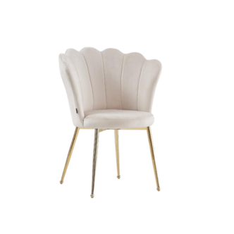 Chaise NYMPHEA (Pied gold)