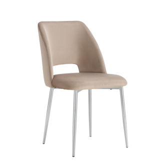 Chaise AVA (Pied chrome)