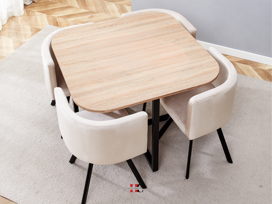 Table à manger VENDOME I (4 chaises)