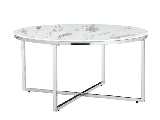 Table basse LORIE (chrome)