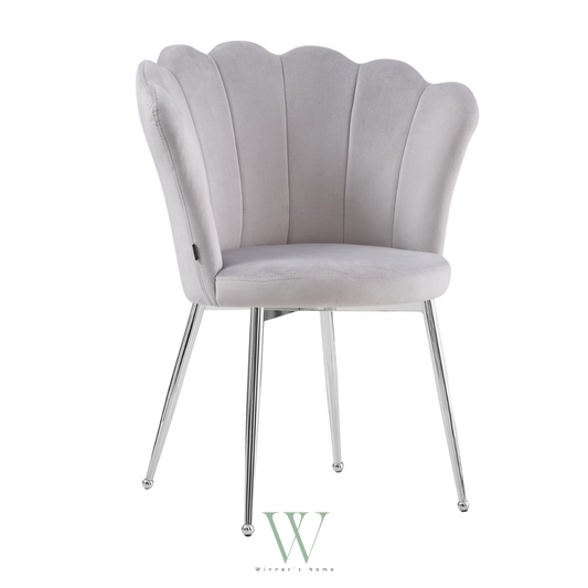 Chaise NYMPHEA (chrome)