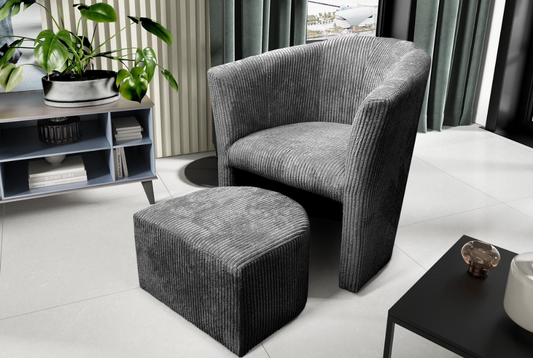 Fauteuil LINA (gris)