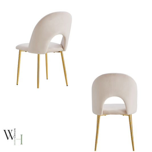 Chaise TEDDY (Gold)