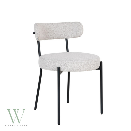 Chaise BADALONA (tissu texturé)