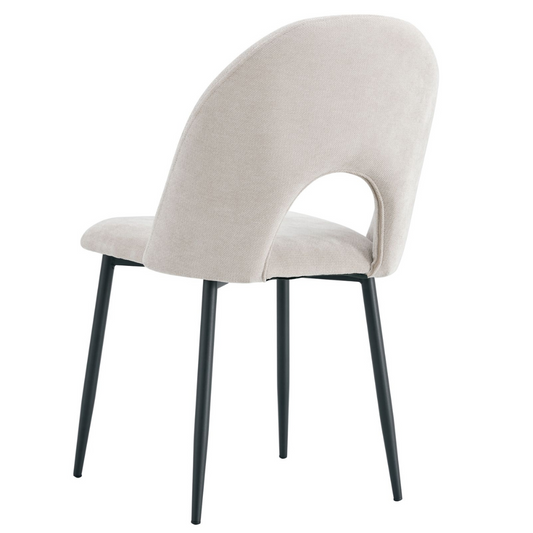 Chaise TEDDY (tissu chenille)