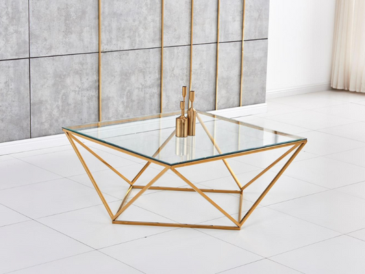 Table basse ALINA (gold)