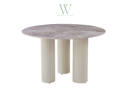 Table à manger ANAIS (pieds beige)