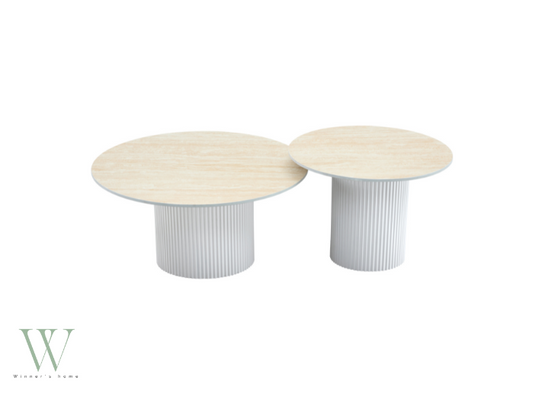 Table basse MINA (blanc)