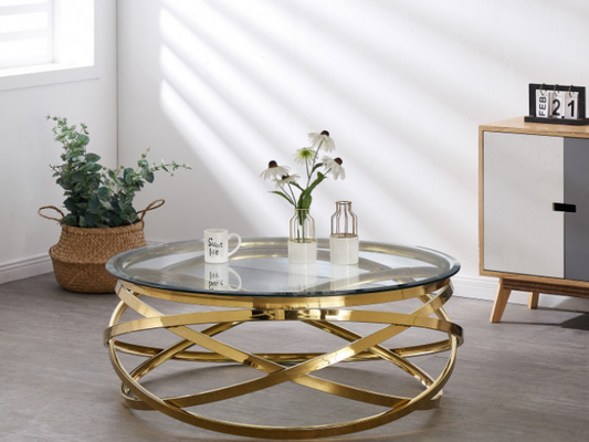 Table basse EVOL (gold)