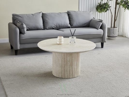 Table basse CALYPSO (travertin)