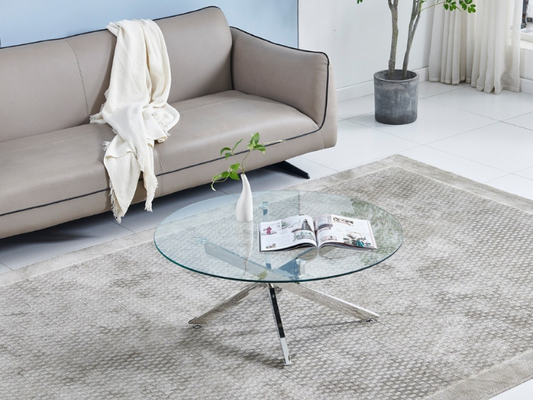 Table basse JESSICA (chrome)