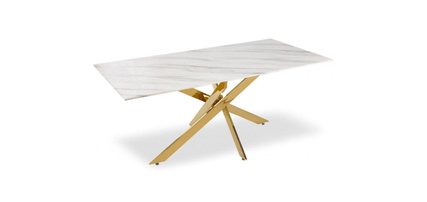 Table à manger JESSICA (gold)