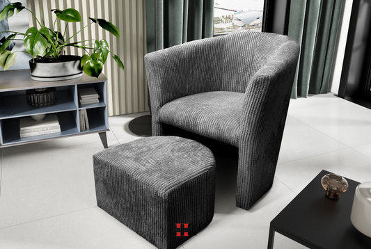Fauteuil LINA (Velours côtelé)