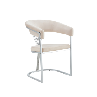 Chaise BRITTANY (chrome)