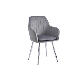 Chaise CANVAS (Pied chrome)