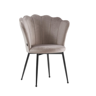 Chaise NYMPHEA (Pied noir)