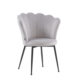 Chaise NYMPHEA (Pied noir)