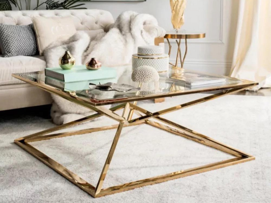 Table basse PYRA (gold)