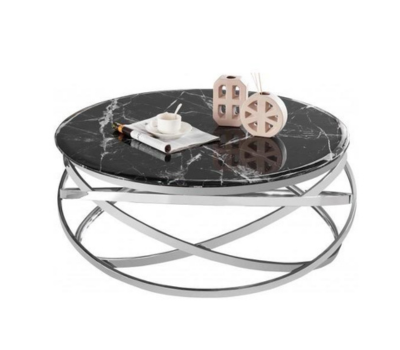 Table basse Milo (Chrome)